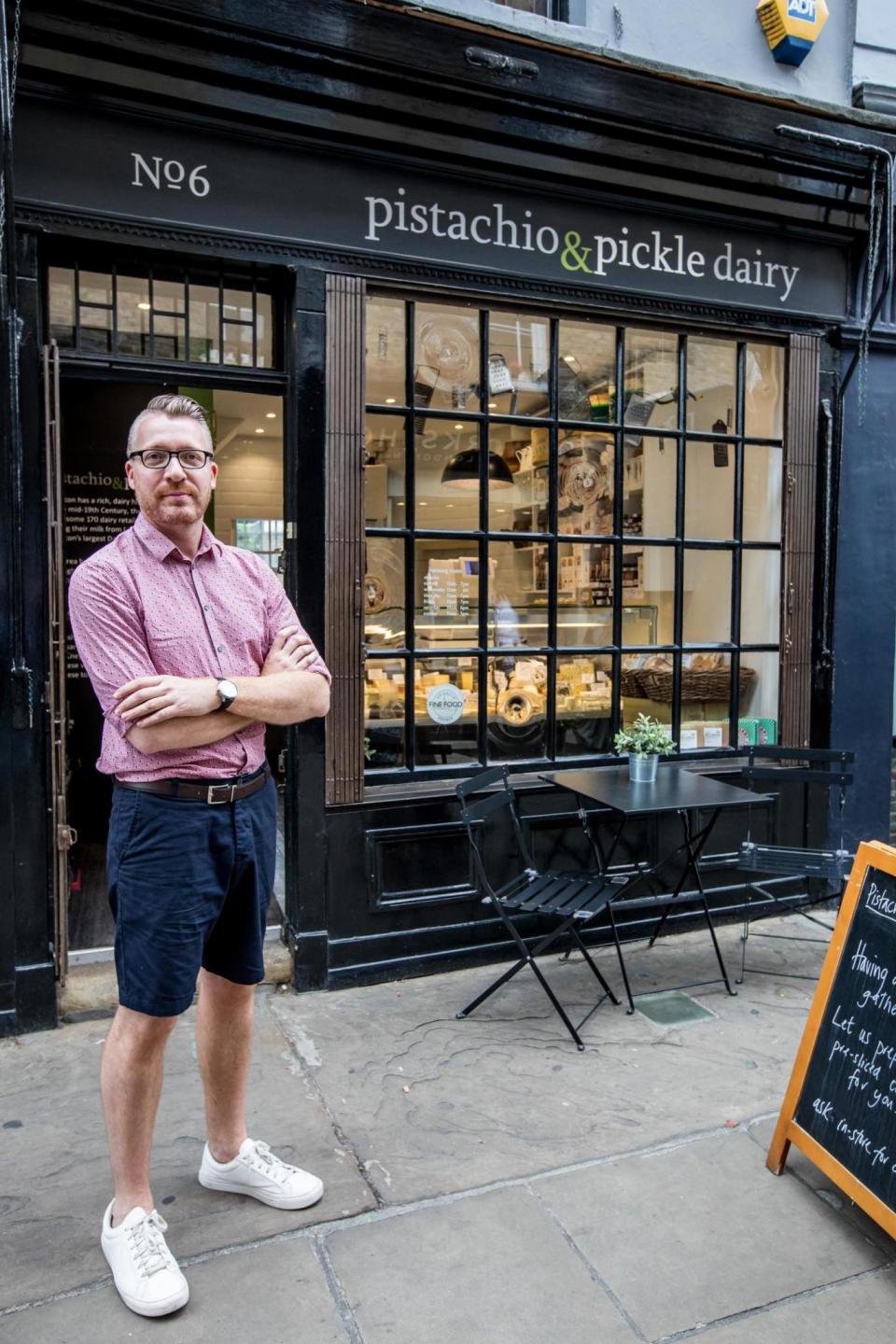 Cheesemonger Steven Cooper. (Alex Lentati)