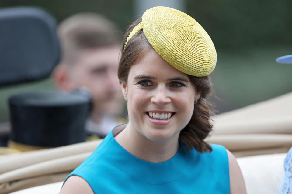 Princess Eugenie on day 1 of Royal Ascot at Ascot Racecourse on June 18, 2019 in Ascot,