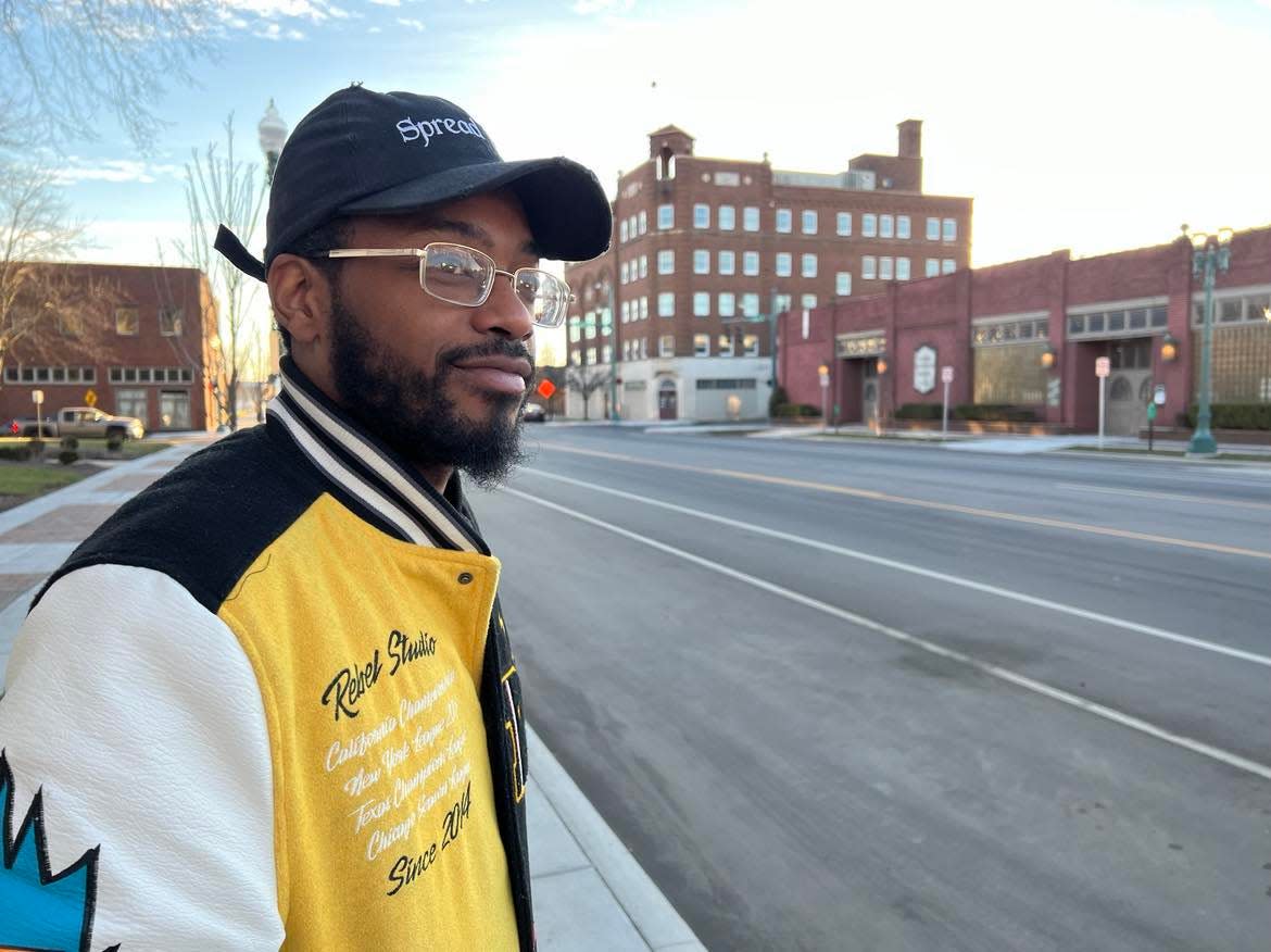 Canton-based hip-hop artist and rapper Nicasso Turpin says his new music draws inspiration from the birth of his son. Turpin performed at the Hall of Fame Village last summer as an opening act at the Tacos & Tequila Music Fest.