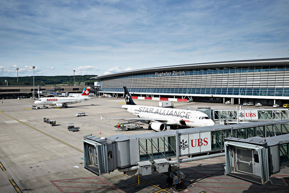 Beliebteste Flughäfen – Platz 2: Zürich Airport, Schweiz