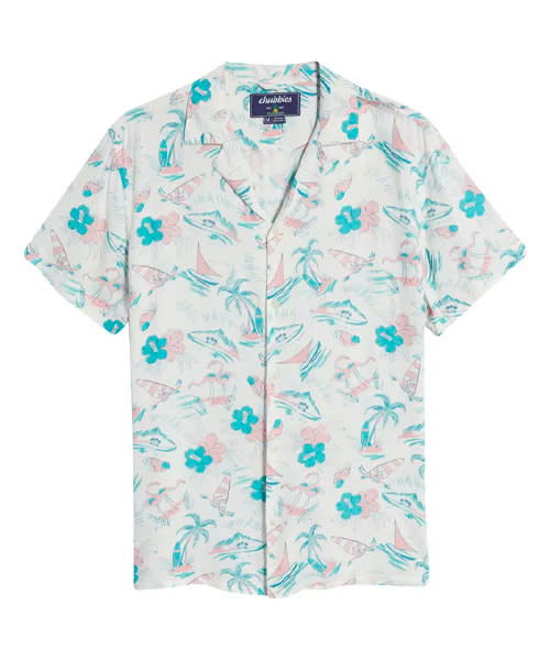 chubbies hawaiian shirt