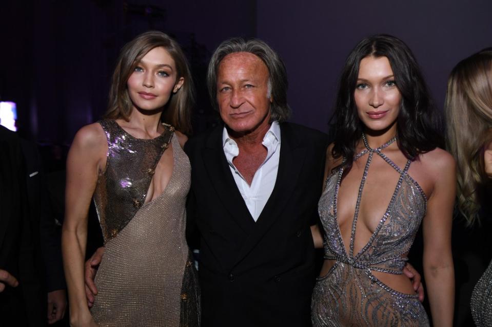 The tycoon is the father of Gigi (left) and Bella Hadid. Dimitrios Kambouris