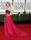 Musican Taylor Swift arrives at the 71st annual Golden Globe Awards in Beverly Hills, California January 12, 2014. REUTERS/Danny Moloshok (UNITED STATES - Tags: Entertainment)(GOLDENGLOBES-ARRIVALS)