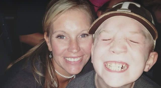 Kimberly Jones and her son Keaton have received thousands of messages of support as their video went viral. Source: Facebook/ Kimberly Jones