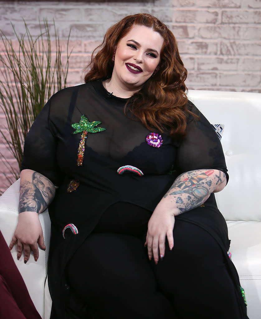 Tess Holliday is one of today’s most successful, groundbreaking, unconventional models — and she keeps breaking down barriers. (Photo: Getty)