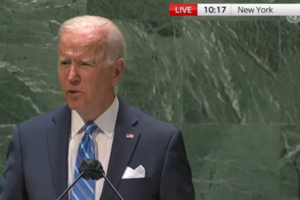 Joe Biden gives major speech to UN general assembly  (SKY NEWS)