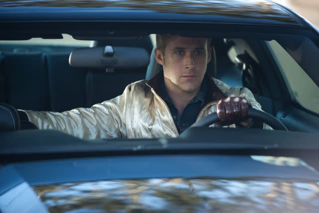 <p>Films/Kobal/Shutterstock</p> Ryan Gosling in 'Drive'.