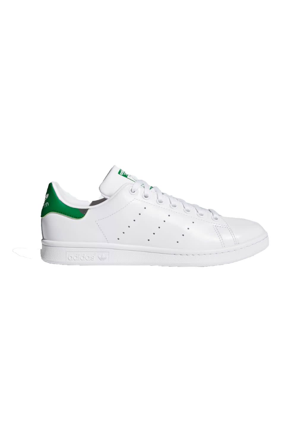 <p><a class="link " href="https://go.redirectingat.com?id=127X1599956&url=https%3A%2F%2Fwww.adidas.co.uk%2Fstan-smith-shoes%2FM20324.html&sref=https%3A%2F%2Fwww.harpersbazaar.com%2Fuk%2Ffashion%2Fwhat-to-wear%2Fg20696517%2Fmeghan-markle-fashion-wardrobe-shop-her-style%2F" rel="nofollow noopener" target="_blank" data-ylk="slk:SHOP NOW;elm:context_link;itc:0;sec:content-canvas">SHOP NOW</a></p><p>A good pair of white trainers are the perfect addition to any capsule wardrobe and will stand the test of time. Meghan wore hers to the airport with casual jeans. </p><p>Trainers, £74.95, Stan Smith </p>