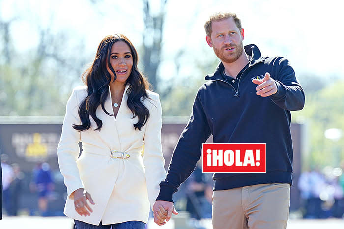 El prícipe Harry y Meghan Markle en La Haya