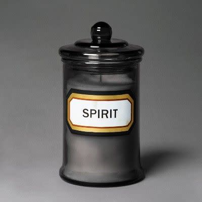 <p><strong>John Derian for Threshold</strong></p><p>target.com</p><p><strong>$10.00</strong></p><p><a href="https://www.target.com/p/9oz-spirit-apothecary-glass-candle-john-derian-for-threshold-8482/-/A-79502770" rel="nofollow noopener" target="_blank" data-ylk="slk:Shop Now;elm:context_link;itc:0;sec:content-canvas" class="link ">Shop Now</a></p>