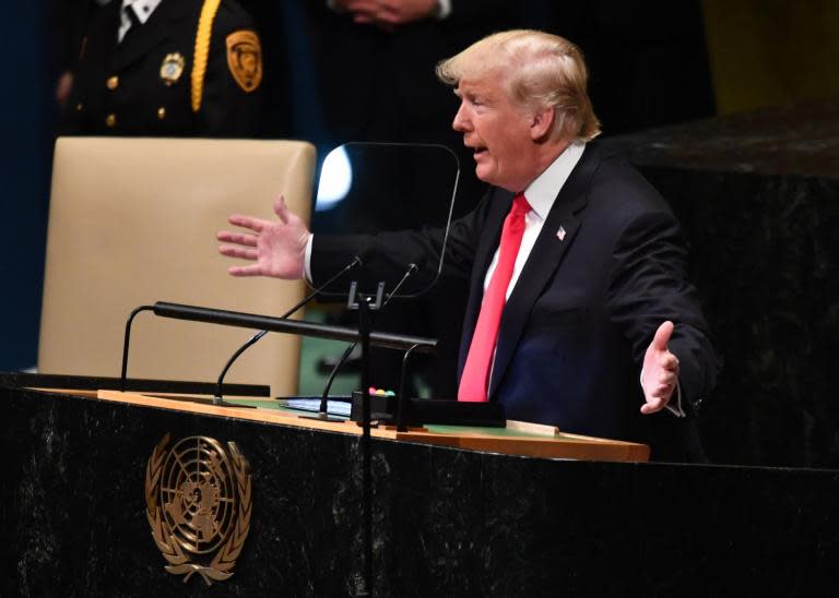 Trump UN speech - President laughed at by world leaders as he boasts of achievements amid condemnation of Iran