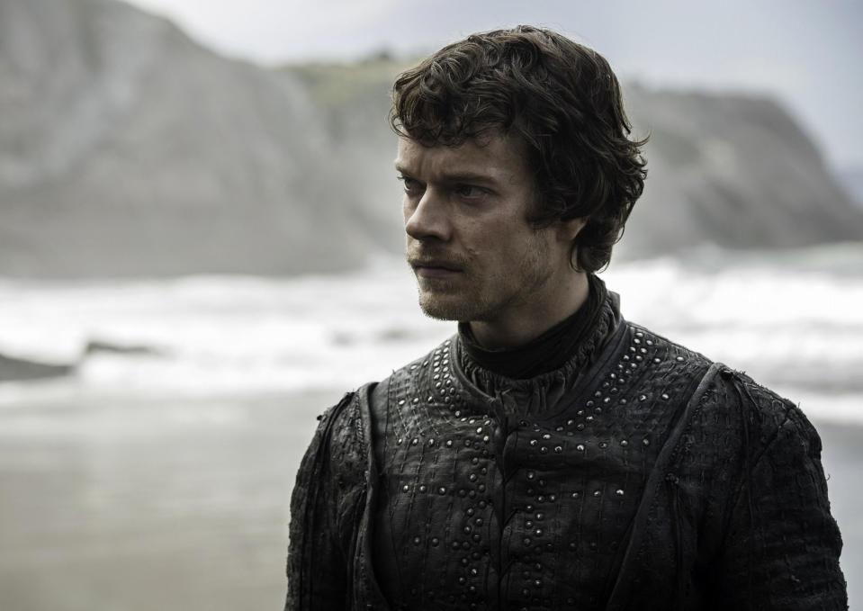 Alfie Allen as Theon Greyjoy in "Game of Thrones"