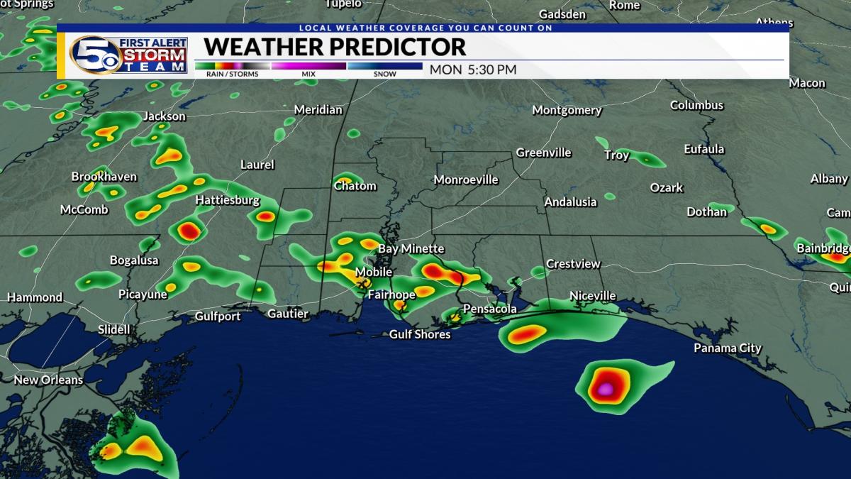 Isolated showers and thunderstorms, risk of isolated flash floods: Forecast for Sunday evening, 15.09.2024