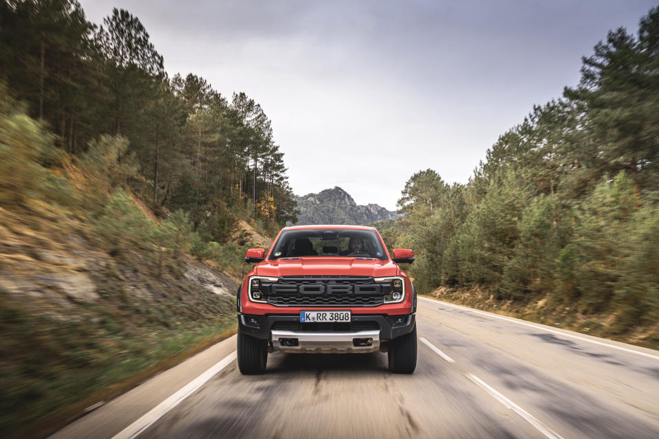 A new 288bhp 3.0-litre V6 petrol engine has been introduced to the Raptor. (Ford)