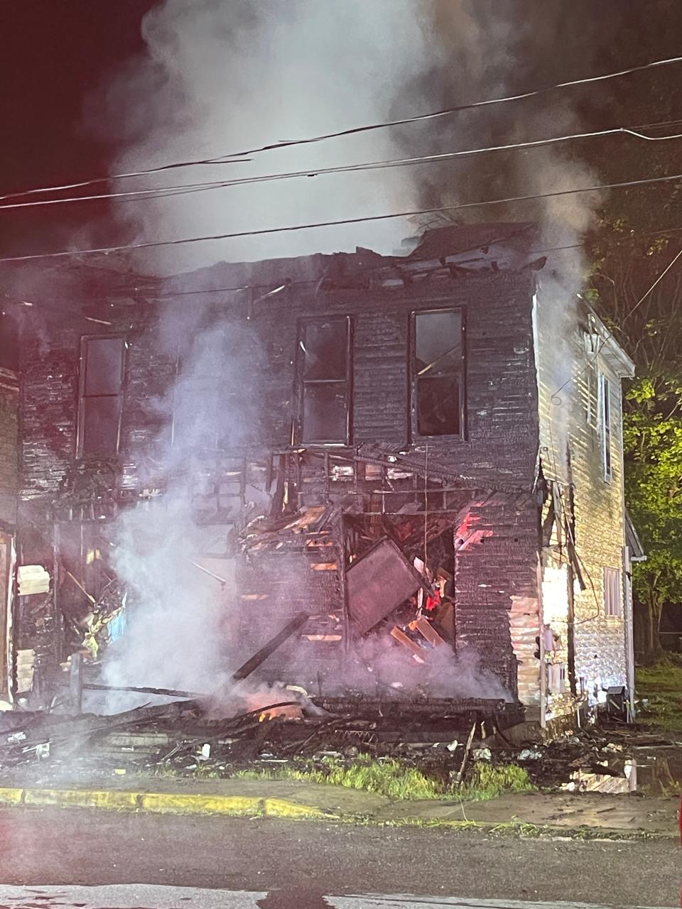 Scalp Level-Paint Fire Chief Mike Horvath said the home is a total loss. The state police fire marshal said it was an "undetermined fire," as he could not pinpoint an exact origin or cause.