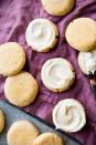 <p>Wisconsin residents are no strangers to cream cheese, and when they're making holiday treats they're not just reserving it for the frosting. Cream cheese cookies<span class="redactor-invisible-space"> are insanely easy and just might become your new go-to.</span></p><p>Get the recipe from <a href="https://sallysbakingaddiction.com/2016/08/03/cream-cheese-sugar-cookies/" rel="nofollow noopener" target="_blank" data-ylk="slk:Sally's Baking Addiction;elm:context_link;itc:0;sec:content-canvas" class="link ">Sally's Baking Addiction</a>.</p>