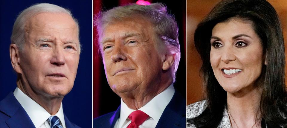 President Joe Biden, former President Donald Trump, and former UN ambassador Nikki Haley are seeking votes on Super Tuesday.