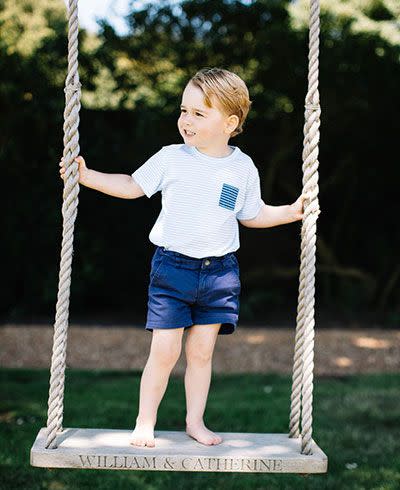 Birthday boy Prince George. Source: Kensington Palace