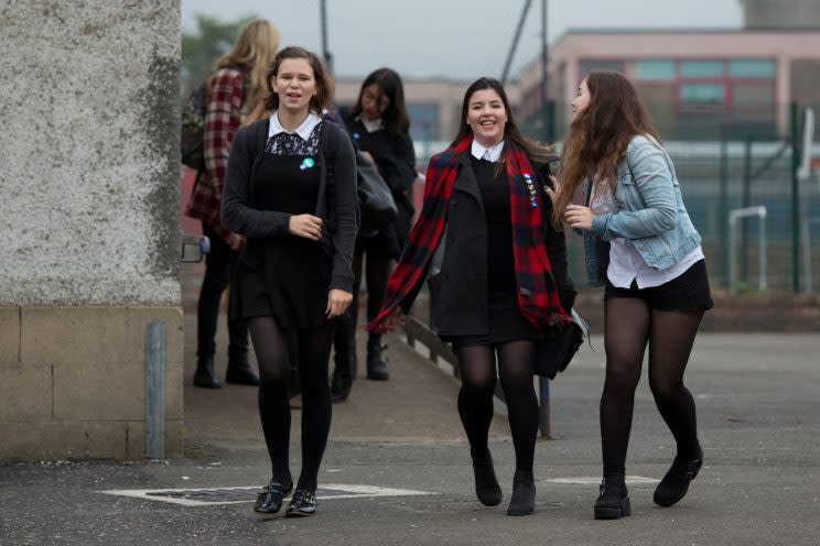 Viele Schülerinnen in Schottland sind zu arm, um sich Tampons zu leisten. (Bild: AP Photo)