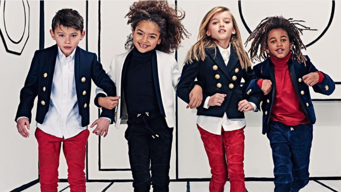 Balmain new kids' collection