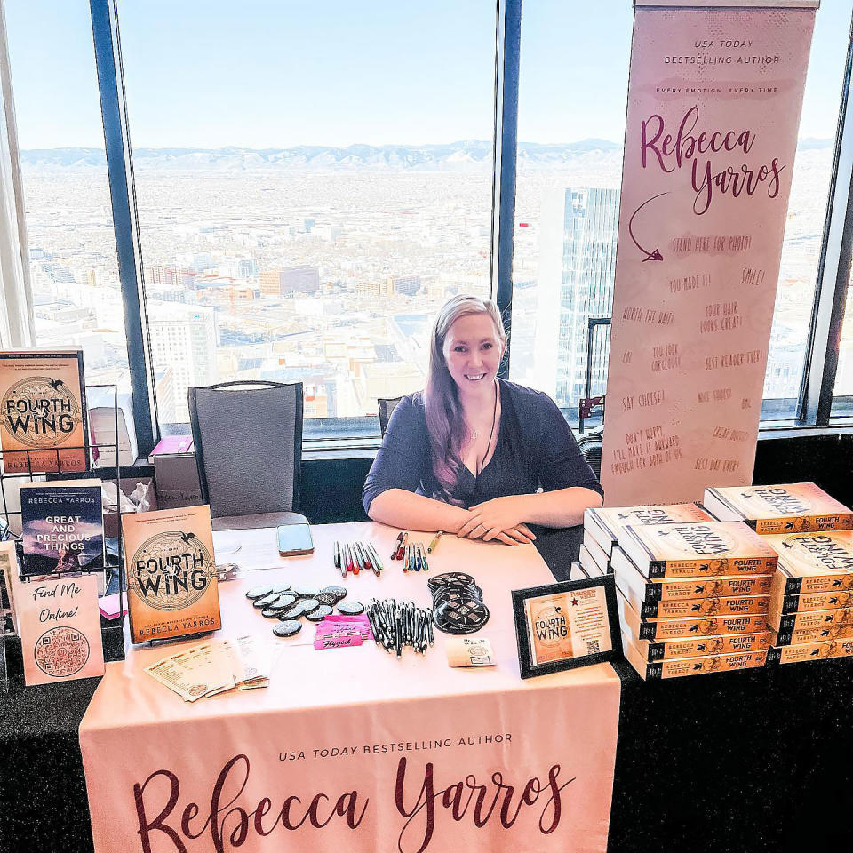 Fourth Wing Author Rebecca Yarros Is Writing 3rd Book While Listening to Taylor Swift 2