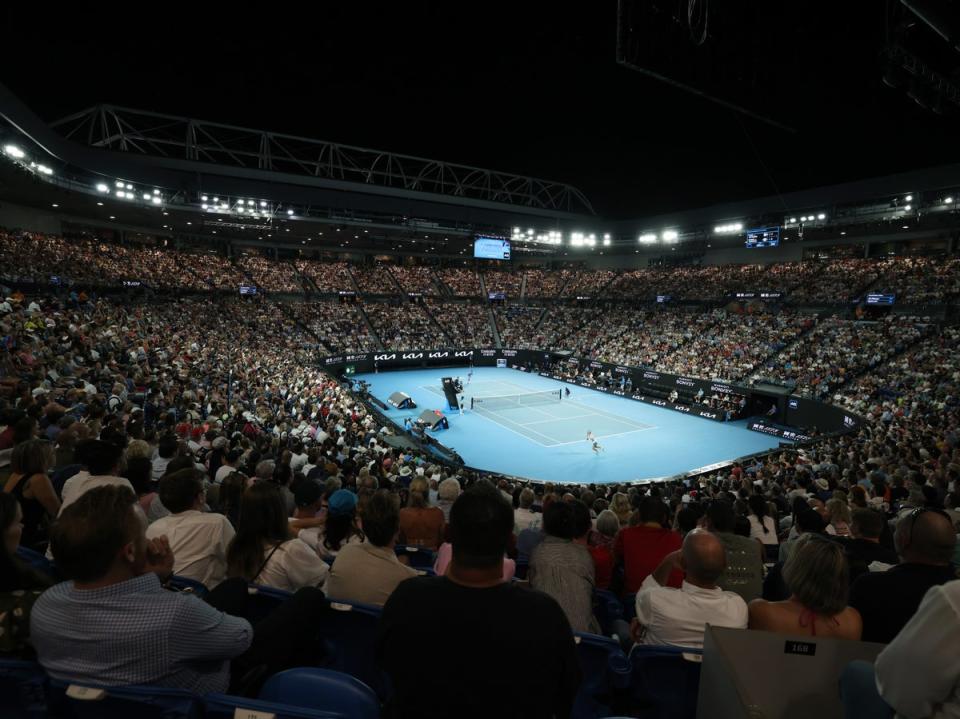 Tennis Australia chiefs hope to welcome more than one million fans in 2024  (Getty Images)