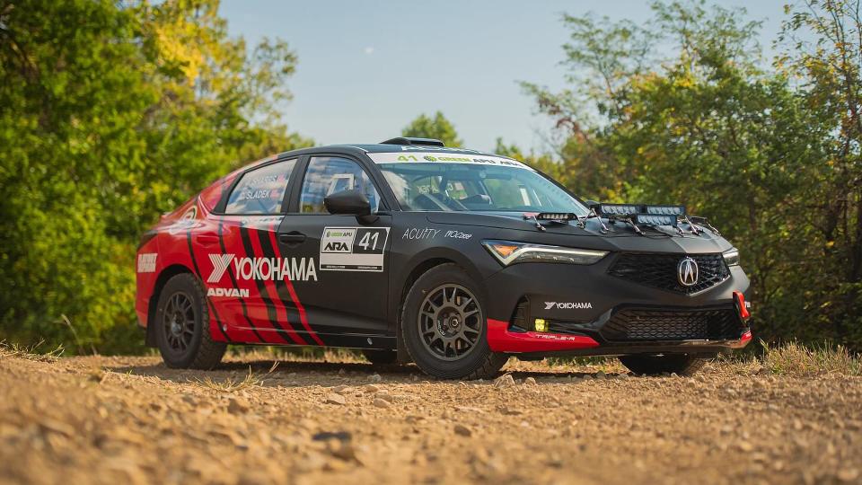 Honda's Volunteer Rally Team Built an Acura Integra and It's Going Racing This Weekend photo