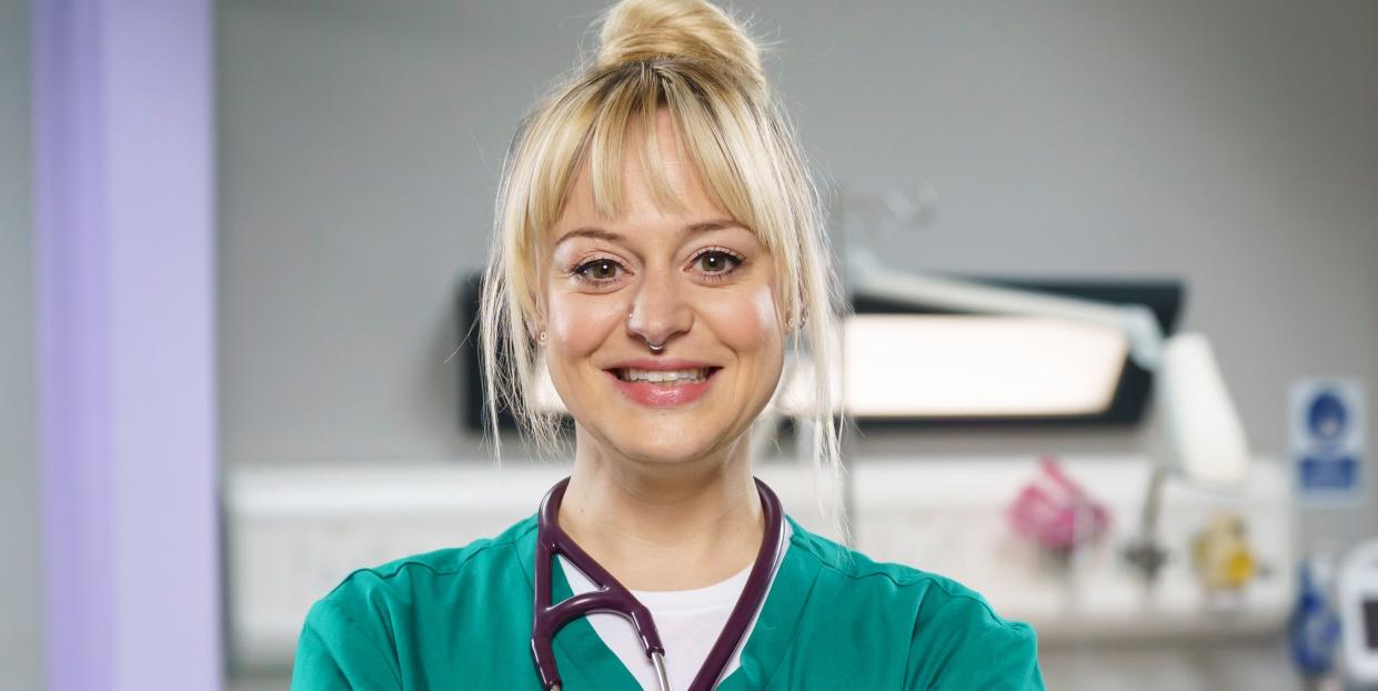 sammy dobson as nicole piper, casualty