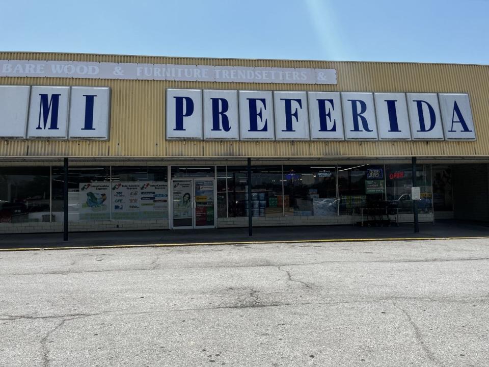 One of the two locations of Mi Preferida in Louisville.