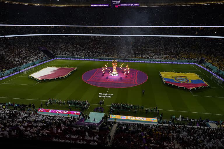 Partido inaugural del Mundial Qatar 2022 entre Qatar y Ecuador