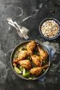 <p>These tasty drumsticks are like supersized chicken wings for your hungry keto guests. You'll need to swap out the brown sugar listed in this recipe for a faux sugar substitute (or simply omit sugar altogether).</p><p><a href="https://www.goodhousekeeping.com/food-recipes/a42225/spicy-jerk-drumsticks-recipe/" rel="nofollow noopener" target="_blank" data-ylk="slk:Get the recipe for Spicy Jerk Drumsticks »;elm:context_link;itc:0;sec:content-canvas" class="link "><em><em><em>Get the recipe for Spicy Jerk Drumsticks <em><em>»</em></em></em></em></em></a></p>