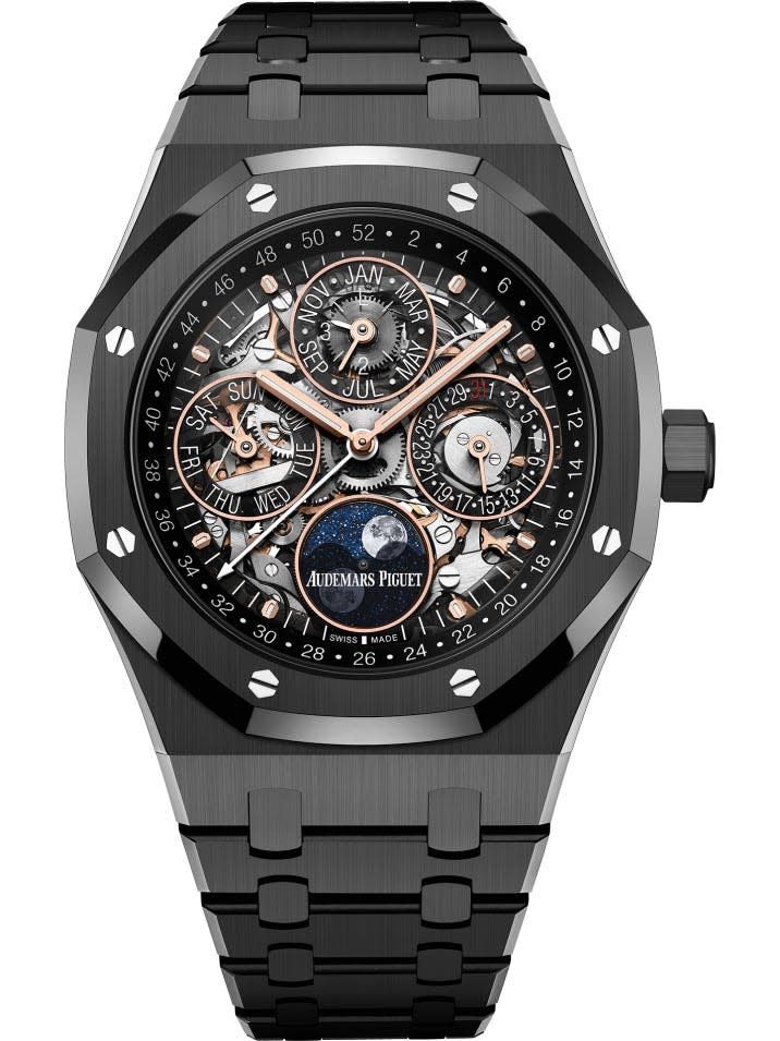 Audemars Piguet royal oak watch close up