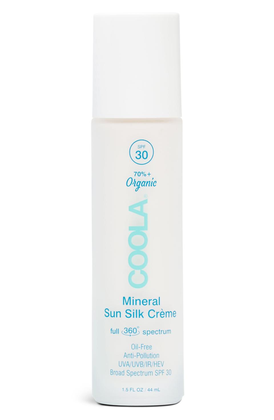 Coola Mineral Sun Silk Crème SPF 30