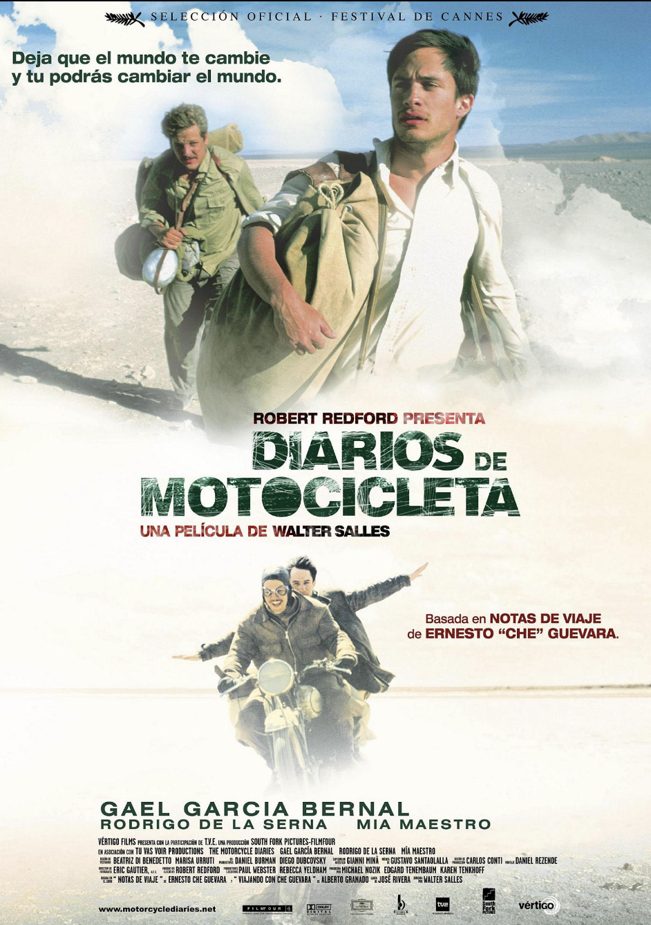 <p>The coming-of-age story is unlike others because it centers around Argentine Marxist revolutionary and guerrilla leader Ernesto "Che" Guevara (played by <strong><a href="https://www.imdb.com/name/nm0305558/" rel="nofollow noopener" target="_blank" data-ylk="slk:Gael García Bernal;elm:context_link;itc:0;sec:content-canvas" class="link ">Gael García Bernal</a></strong>). In real life, Che took a trip across South America with his friend Alberto Granado (<strong><a href="https://www.imdb.com/name/nm0209404/" rel="nofollow noopener" target="_blank" data-ylk="slk:Rodrigo de la Serna;elm:context_link;itc:0;sec:content-canvas" class="link ">Rodrigo de la Serna</a></strong>) in 1952, years before he rose to power. Throughout their journey, the two see how people are treated in different social classes, including poor indigenous groups. Che documented his trip in a diary that was later published as <a href="https://www.amazon.com/Motorcycle-Diaries-Notes-American-Journey/dp/1876175702?tag=syn-yahoo-20&ascsubtag=%5Bartid%7C10055.g.35564148%5Bsrc%7Cyahoo-us" rel="nofollow noopener" target="_blank" data-ylk="slk:a memoir of the same name;elm:context_link;itc:0;sec:content-canvas" class="link ">a memoir of the same name</a>.</p><p><a class="link " href="https://www.amazon.com/Motorcycle-Diaries-English-Subtitled/dp/B005KGPOFK?tag=syn-yahoo-20&ascsubtag=%5Bartid%7C10055.g.35564148%5Bsrc%7Cyahoo-us" rel="nofollow noopener" target="_blank" data-ylk="slk:STREAM NOW;elm:context_link;itc:0;sec:content-canvas">STREAM NOW</a></p><p><strong>RELATED LINK:</strong> <a href="https://www.goodhousekeeping.com/life/entertainment/g33831936/books-by-latinx-authors/" rel="nofollow noopener" target="_blank" data-ylk="slk:The 20+ Best Books by Latinx Authors to Read Right Now;elm:context_link;itc:0;sec:content-canvas" class="link ">The 20+ Best Books by Latinx Authors to Read Right Now</a></p>