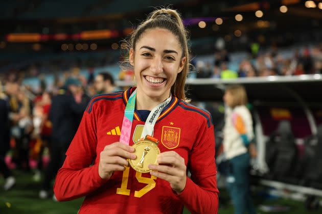 Olga Carmona learned her father died after scoring the lone goal in Spain's  World Cup win - Yahoo Sports