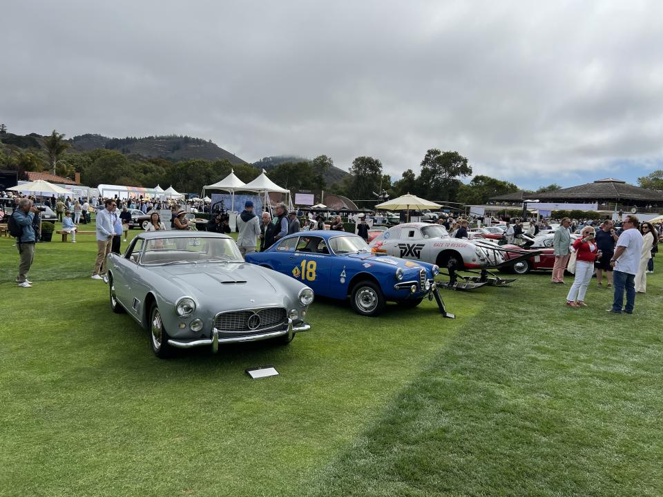 2022 Pebble Beach car week (credit: Pras Subramanian)