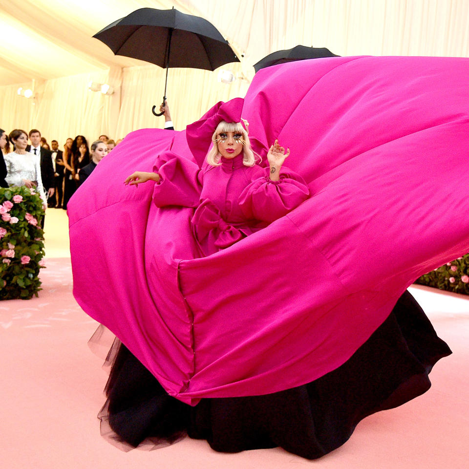 NEW YORK, NEW YORK - MAY 06: Lady Gaga attends The 2019 Met Gala Celebrating Camp: Notes on Fashion at Metropolitan Museum of Art on May 06, 2019 in New York City. (Photo by Theo Wargo/WireImage)