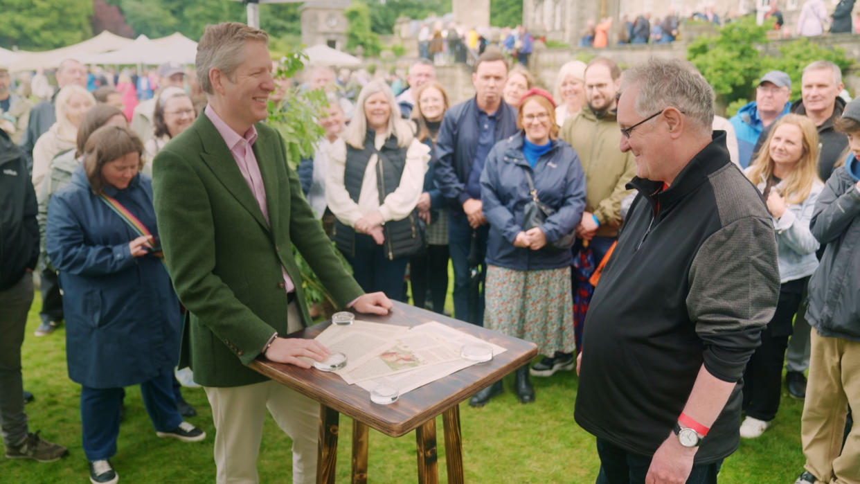Matthew Haley saw prints dating back to the 1470s on the latest Antiques Roadshow. (BBC)