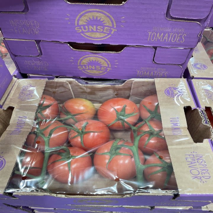 box of tomatoes