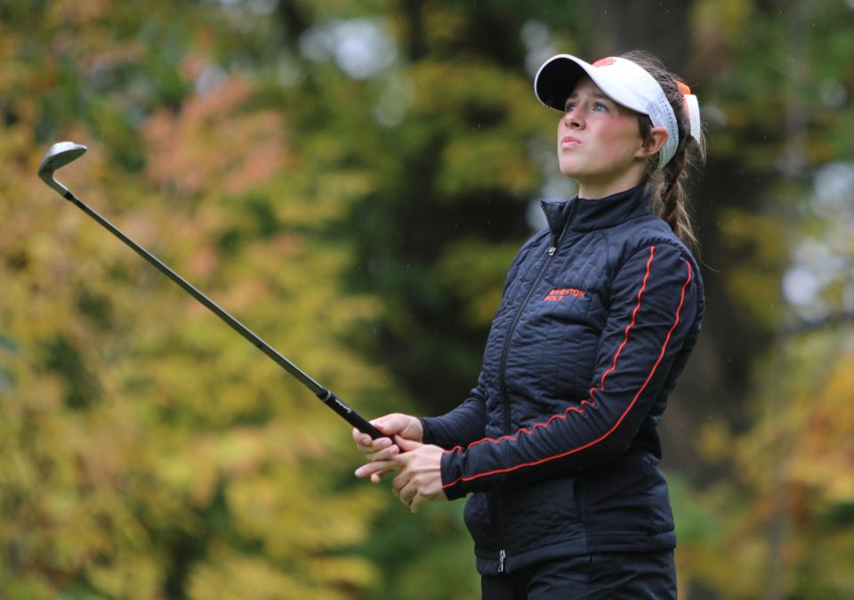 Brighton's Abbie Pietila made first-team all-state in Division 1.