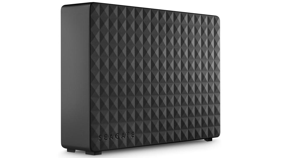 Product shot of the Seagate Expansion Desktop, one of the best external hard drives