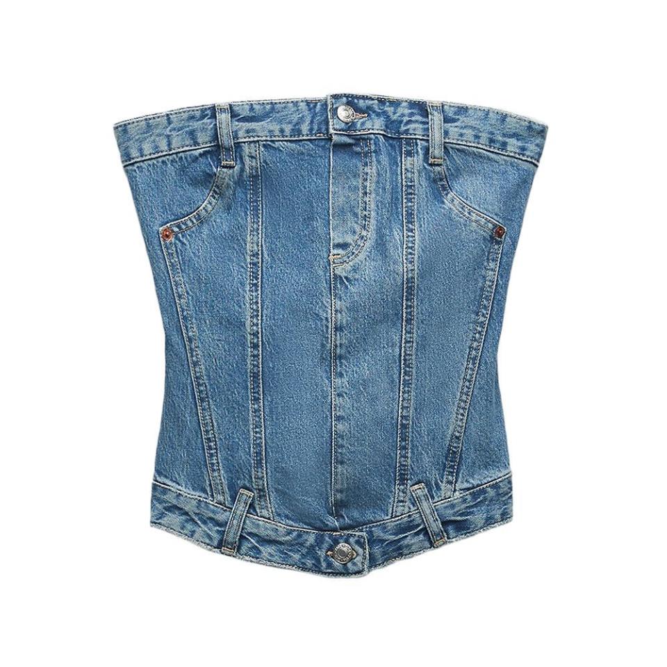 <p><a href="https://go.redirectingat.com?id=74968X1596630&url=https%3A%2F%2Fwww.zara.com%2Fus%2Fen%2Fcorset-style-denim-top-trf-p09213010.html&sref=https%3A%2F%2Fwww.elle.com%2Ffashion%2Fshopping%2Fa44197826%2Fcute-summer-outfits%2F" rel="nofollow noopener" target="_blank" data-ylk="slk:Shop Now;elm:context_link;itc:0;sec:content-canvas" class="link ">Shop Now</a></p><p>Corset Style Denim Top TRF </p><p>zara.com</p><p>$45.90</p>