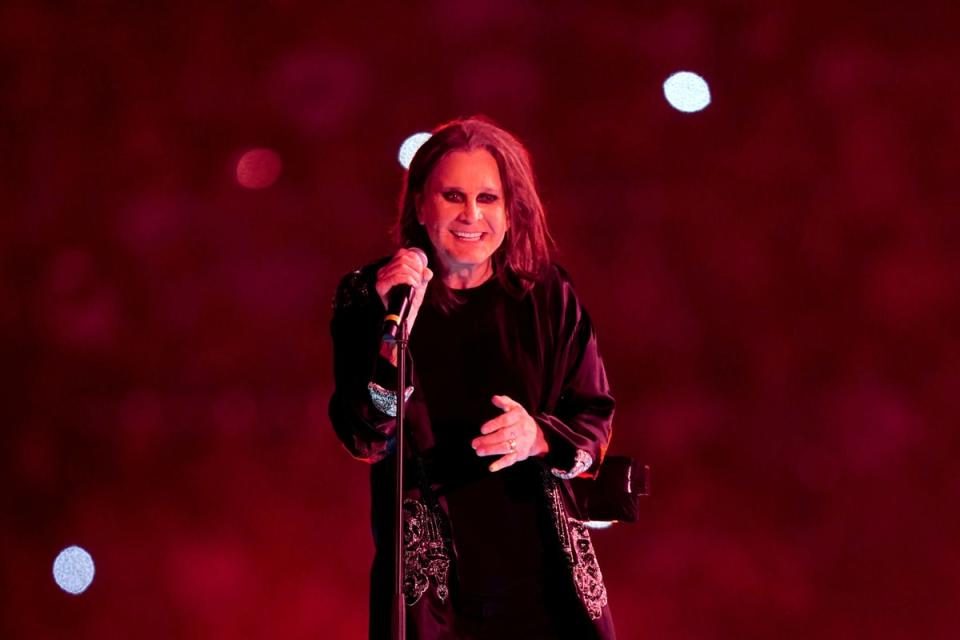 Black Sabbath frontman Ozzy announced his retirement from touring earlier this year (PA Archive)