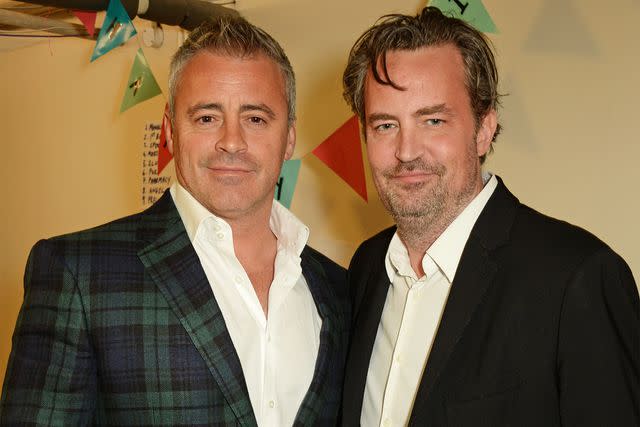 Dave Benett/Getty Images Matt LeBlanc and Matthew Perry