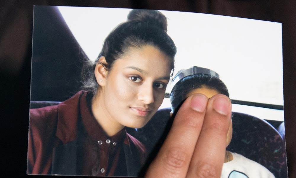 Shamima Begum, 19, wants to return to the UK from a Syrian refugee camp to raise her child