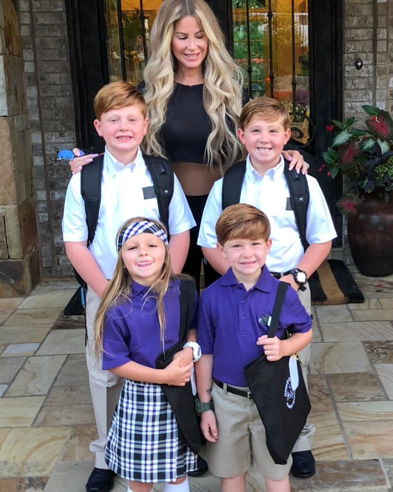 Kim Zolciak-Biermann's Son Kash Looks Grown Up in Booster Seat