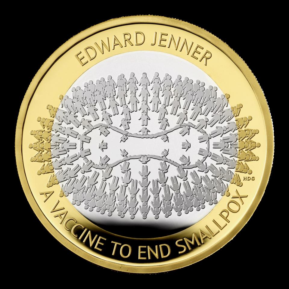 Edward Jenner coin