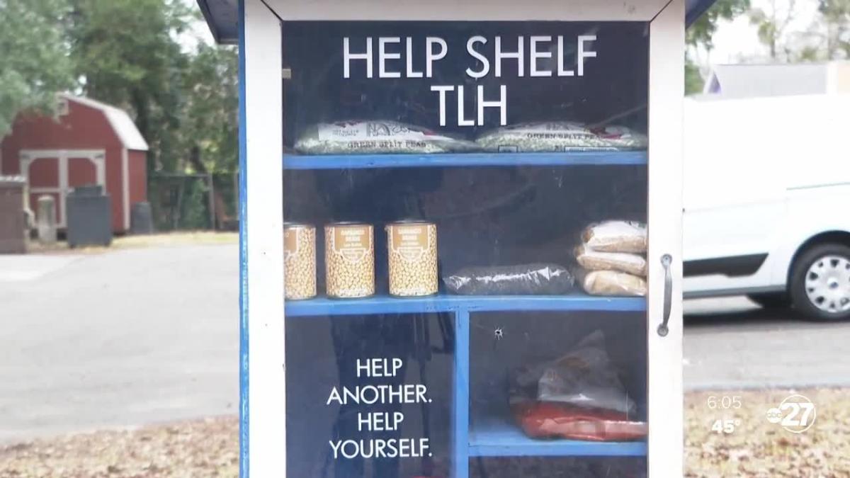 “Help Shelf TLH” free food pantries help Big Bend area families find food