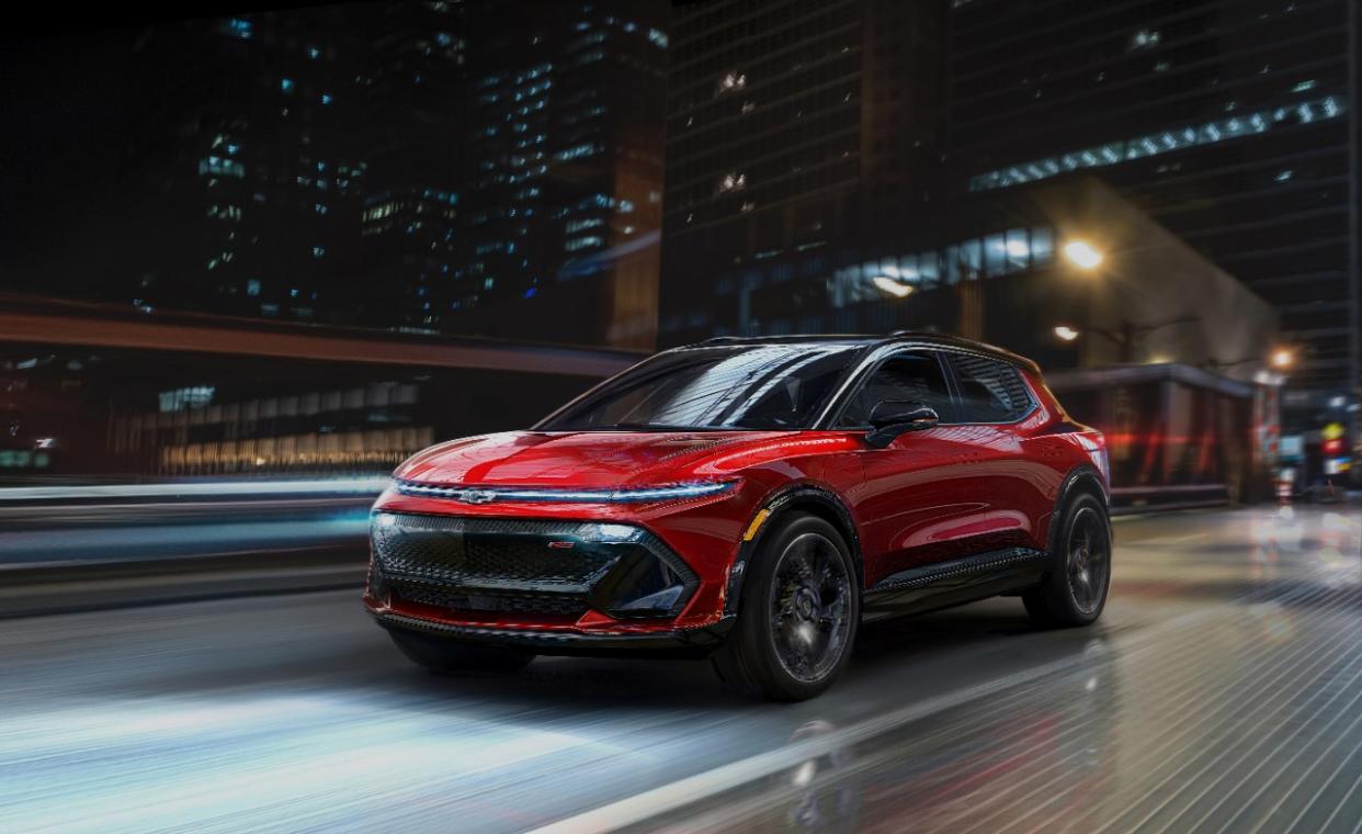 General Motors Chair and CEO Mary Barra confirmed during her 2022 CES keynote address that Chevrolet will launch the Chevrolet Equinox EV in the 2024 model year.<span class="copyright">General Motors</span>