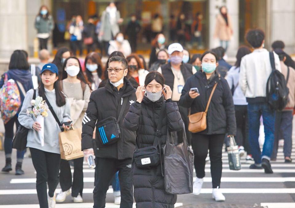 東北季風影響，今、明兩天北台灣16度。（資料照）